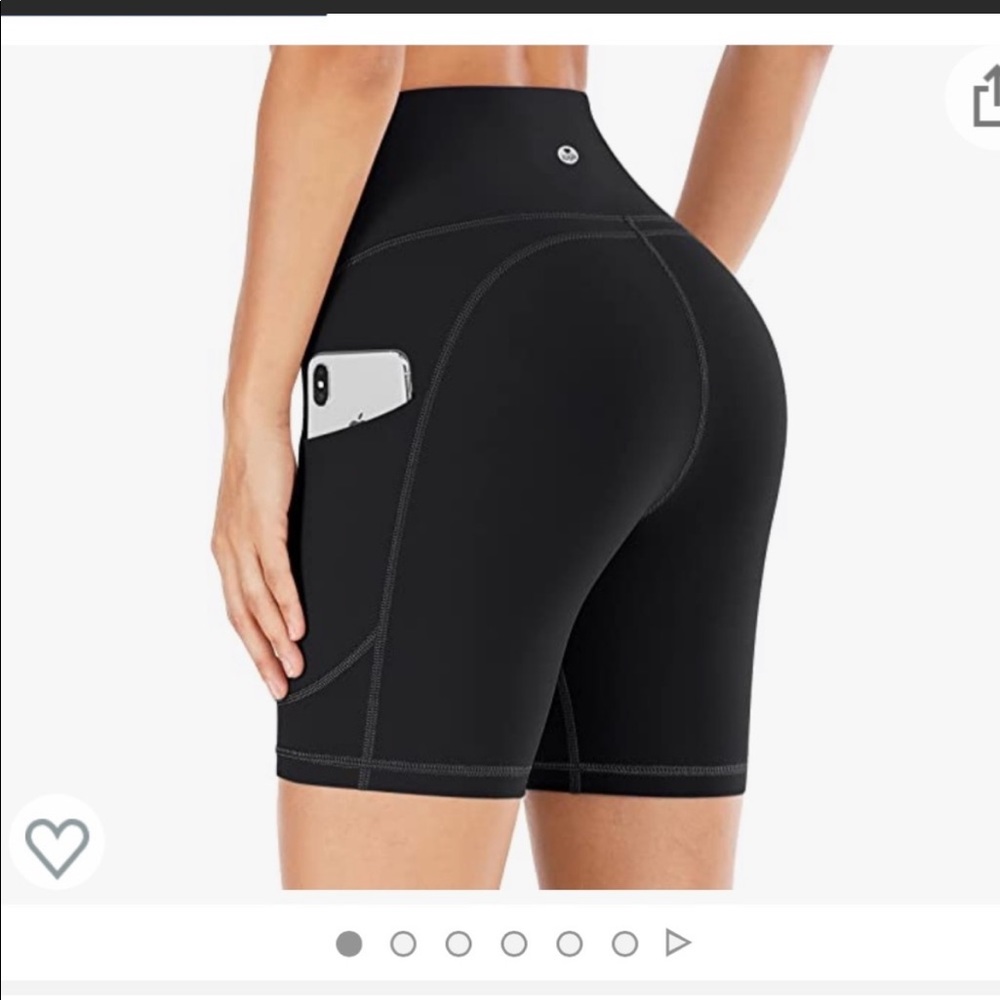 Black Biker Shorts